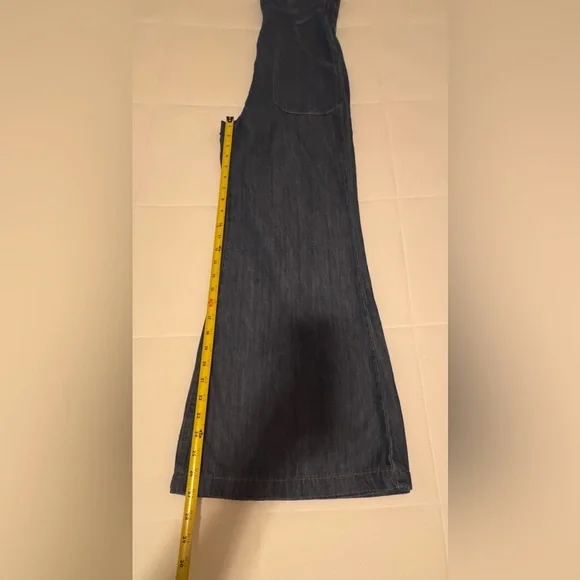 ANTHROPOLOGIE ET TWA Women's Blue
Chambray Wide Leg - Picture 13 of 16